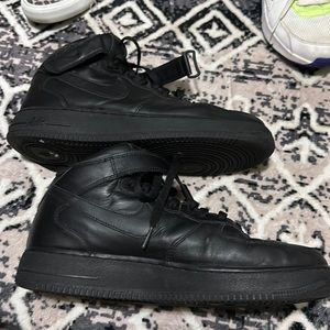Air Force 1 black high top